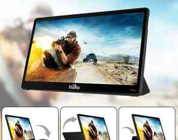 ✅ Promotion ✅ Fiodio FHD 1080P Portable LED Monitor, 15.8 Inch ✅ Tbilisi