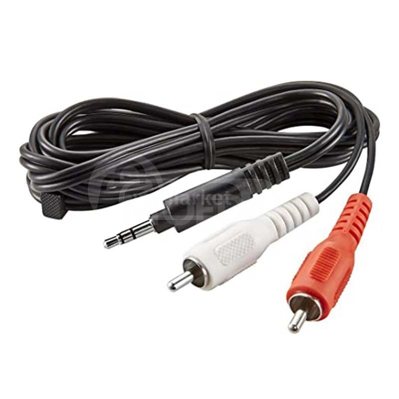 Стерео аудиокабель Insignia 3,5 мм Mini-to-RCA Тбилиси - изображение 1