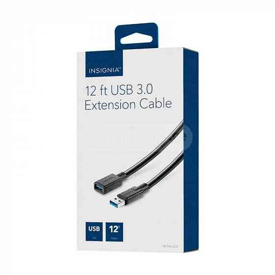 Insignia 12ft USB 3.0 Extension Cable თბილისი