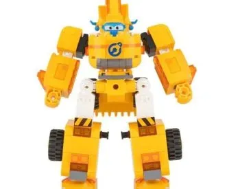 Ტრანსფორმერი Super Wings Eu385007 Small Blocks 2-in-1 Builda თბილისი