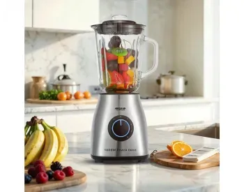 Ბლენდერი Arshia Tb160-3604, 1000W, 1.5L, Blender, Silver/Bla თბილისი - photo 2