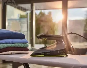 Ორთქლის უთო Braun Fi7255Gr, 2000W, 0.35L, Steam Iron, Black თბილისი - photo 2