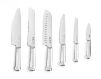 Დანების ნაკრები Smeg Kbsf02Bl, 5Pcs, Knife Set, Black თბილისი - photo 3