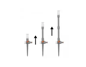 Სარწყავი Bradas White Line WL-Z07, Sprinkler, Grey თბილისი