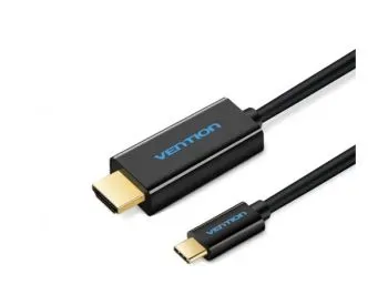 Hdmi კაბელი Vention Cghbac Type-C to Hdmi Cable 1.8M Black თბილისი
