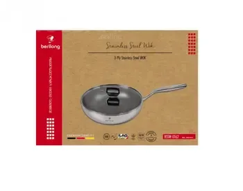 Ტაფა Berllong Bssw-0162, 28cm, Pan, Grey თბილისი - photo 2