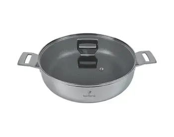 Ტაფა-ქვაბი Berllong Bssh-0161, 28cm, Pan, Grey თბილისი