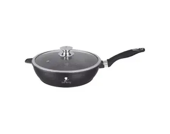Ტაფა Berllong FG-24, 24cm, Pan, Black თბილისი