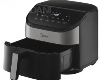 Аэрофритюрница Midea MF-Cn45Wk2, 1800 Вт, 4,5 л, черная. Тбилиси - изображение 5
