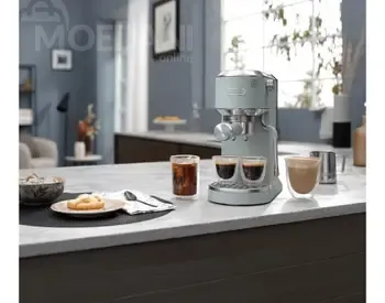 Coffee machine DeLonghi ‎Ec890.GR Dedica Duo, 1450W, 1.1L, Co Tbilisi - photo 3