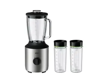 Braun Jb3272Si ბლენდერი წარმოადგენს 800 ვატიან სიმძლავრის აპარატს, რომელის მოცულობა 1.5 ლიტრია თბილისი