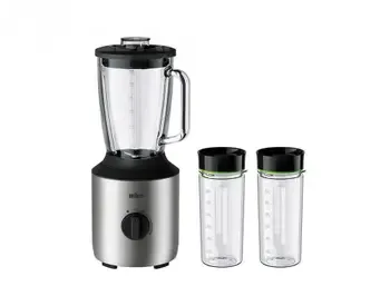 Braun Jb3272Si ბლენდერი წარმოადგენს 800 ვატიან სიმძლავრის აპარატს, რომელის მოცულობა 1.5 ლიტრია თბილისი - photo 1