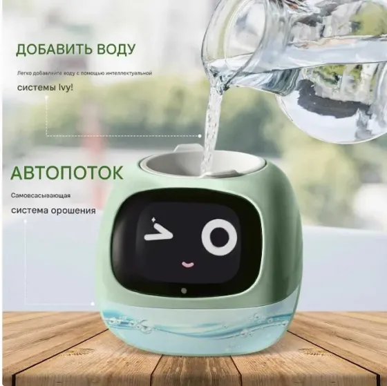 Ivy Plantsio – ჭკვიანი ქოთანი ავტომატური მორწყვით და აპლიკაციით თბილისი