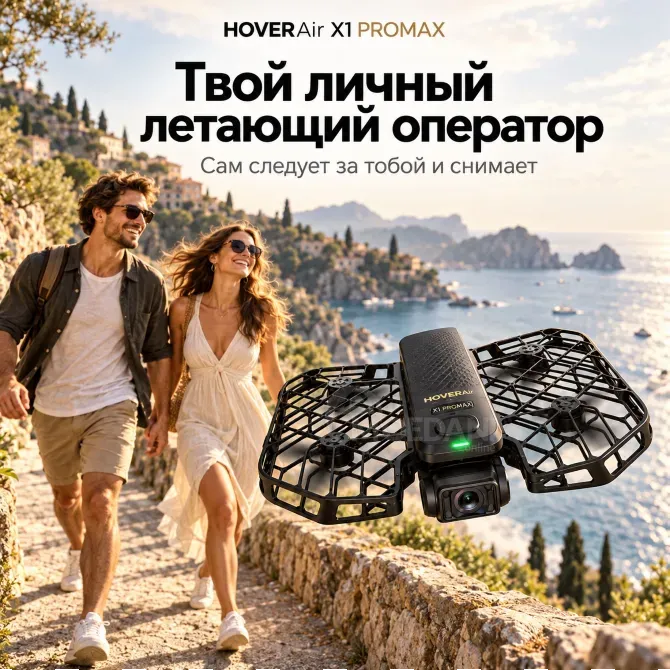 HOVERAir X1 ProMax 8K – a flying action camera for vlogging Tbilisi - photo 2