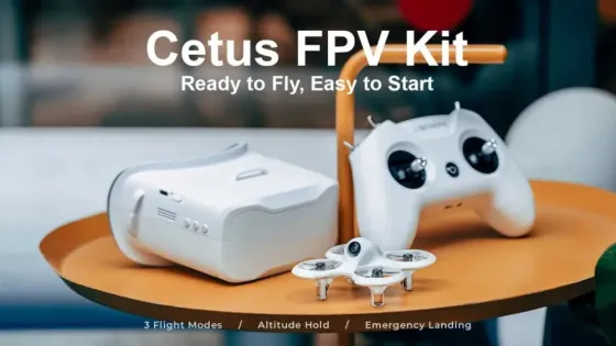Cetus FPV Quadcopter, FPV Goggles Kit, Drone Tbilisi