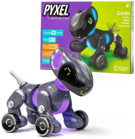 Pyxel Coding – ინტერაქტიული რობოტი ძაღლი პროგრამირებისთვის თბილისი