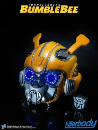 Bumblebee Killerbody Helmet არის ელექტრონული ჩაფხუტი Transformers-ის კოსფლეისთვის. თბილისი
