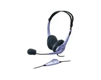 Ყურსასმენი Genius HS-04S, Headset, Wired, 3.5mm, Blue თბილისი