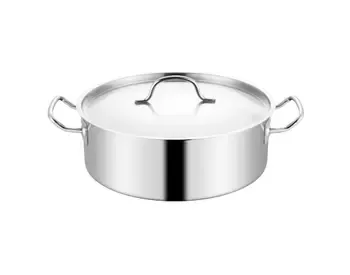 Pot Ronig 1002363, 17.2L, 36cm, Silver Tbilisi