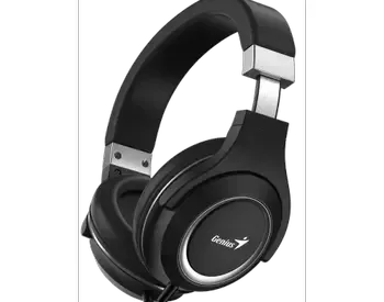 Ყურსასმენი Genius HS-610, Headset, Wired, 3.5mm, Black თბილისი