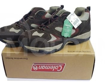 COLEMAN MEN'S HIKING BOOTS BROWN EXCURSION SERIES JARED SIZE Tbilisi - photo 1
