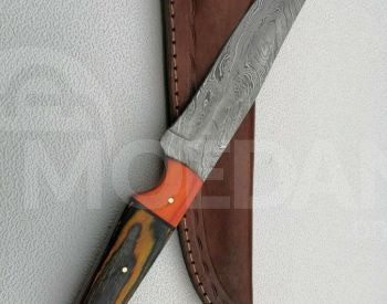 Нож ручной работы в дамасском стиле Тбилиси - изображение 2