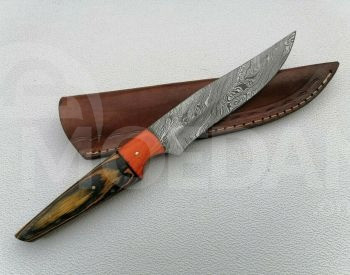 Hand carved knife in Damascus style Tbilisi - photo 1