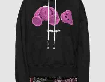 Hoodie PALM ANGELS Black Punk Bear Hoodie for women/men Tbilisi