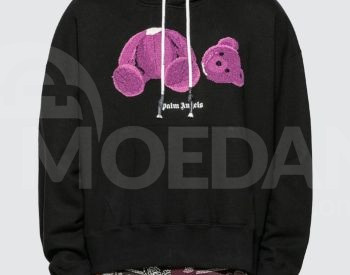 Hoodie PALM ANGELS Black Punk Bear Hoodie for women/men Tbilisi - photo 2