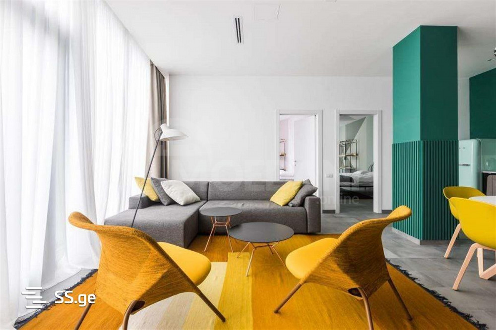 ქირავდება 3 ოთახიანი ბინა 110მ² 10/32 სართ თბილისი - photo 1