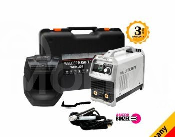 შედუღების აპარატი WELDER KRAFT WDK-220MMA PRO, Germany თბილისი - photo 1