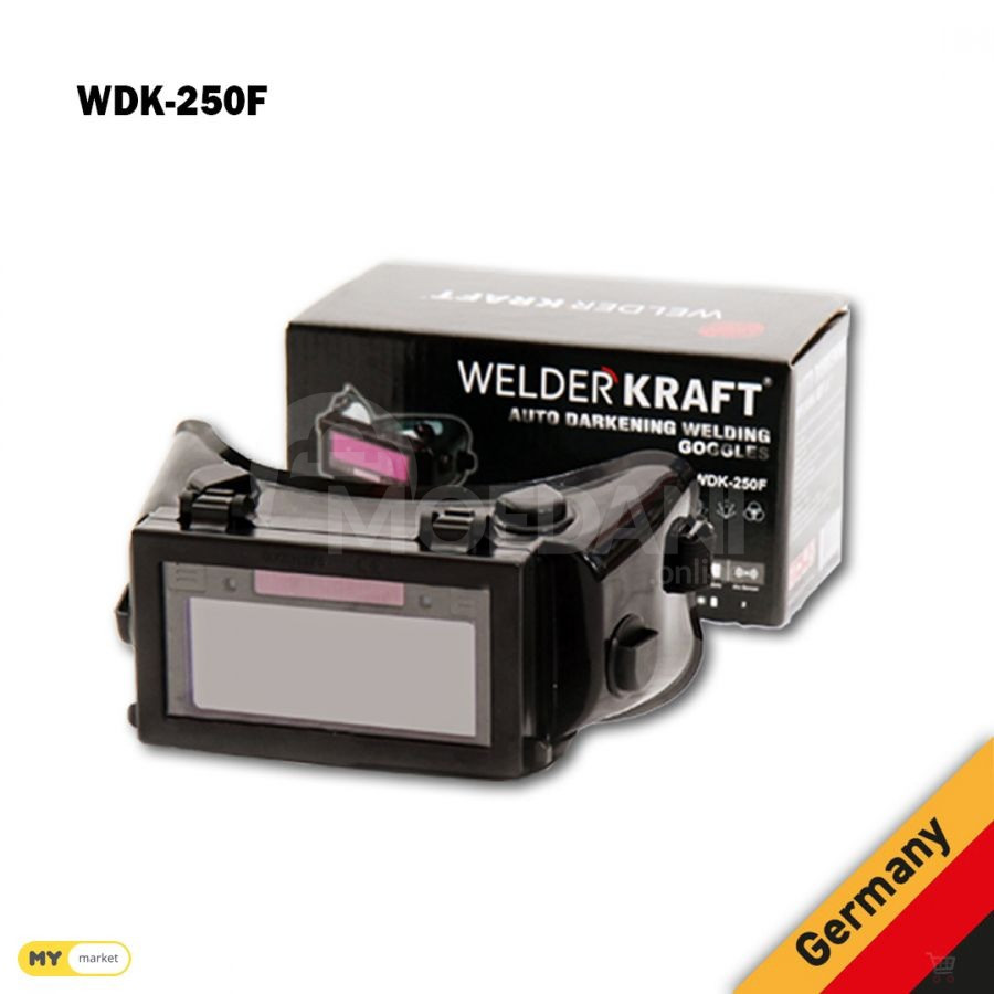 შესადუღებელი სათვალე ქამელეონი WELDER KRAFT WDK-250F თბილისი - photo 1