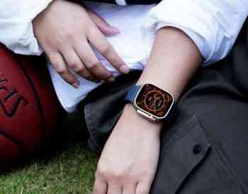 Apple watch ultra analogue (with Georgian font) Tbilisi