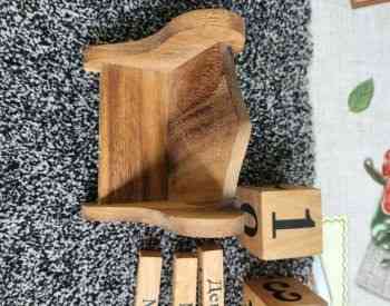 Calendar manual wooden Tbilisi