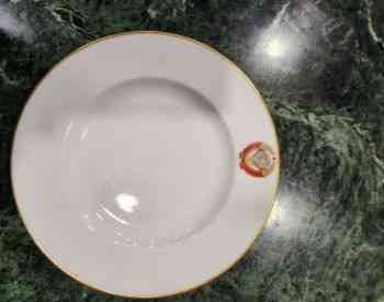 Две тарелеки с Гербом СССР Тбилиси