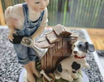 Фигурка Мальчик с Собакой თბილისი - photo 2