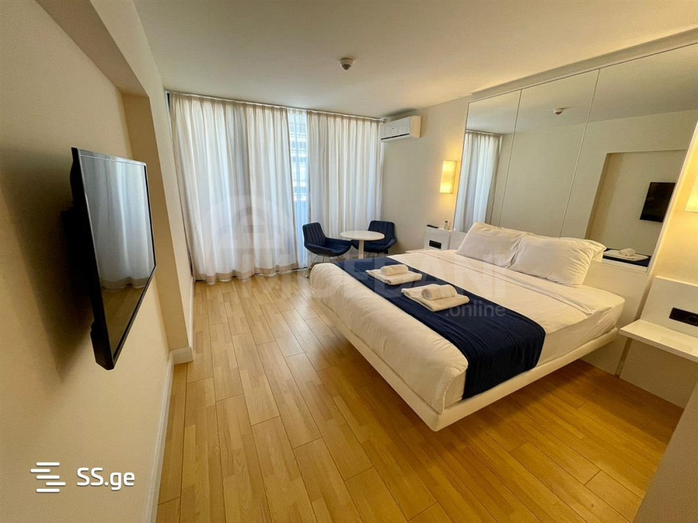 ქირავდება 1 ოთახიანი ბინა 33მ² 15/50 სართ თბილისი - photo 1