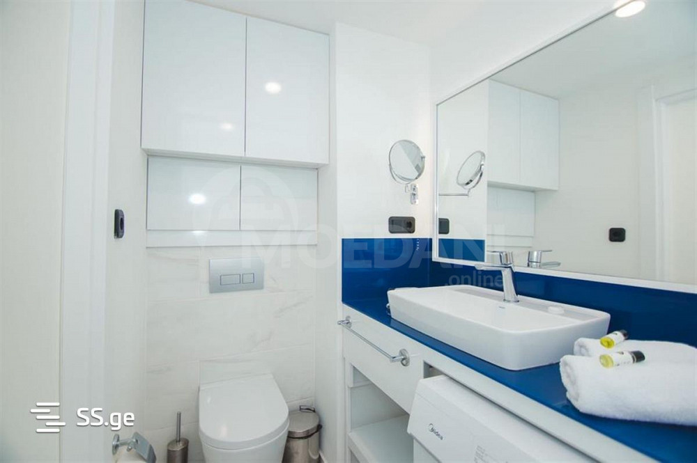 ქირავდება 1 ოთახიანი ბინა 30მ² 30/50 სართ თბილისი - photo 8