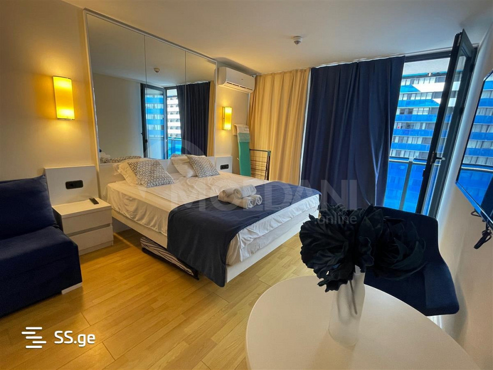 ქირავდება 1 ოთახიანი ბინა 30მ² 20/50 სართ თბილისი - photo 10