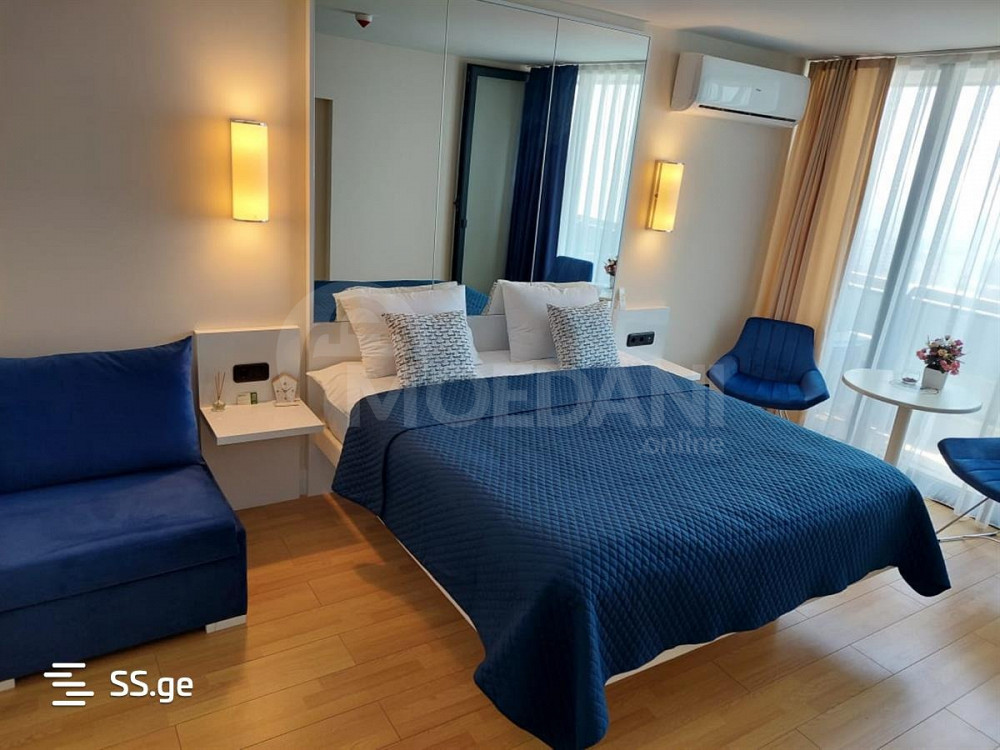 ქირავდება 1 ოთახიანი ბინა 30მ² 20/50 სართ თბილისი - photo 1