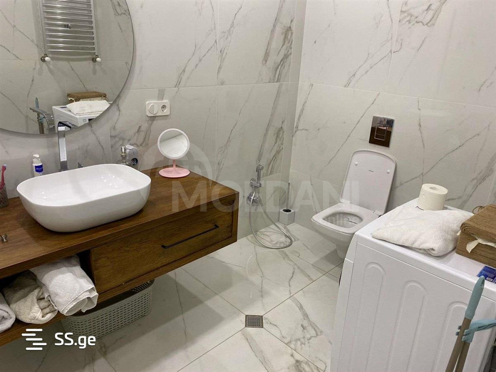 ქირავდება 3 ოთახიანი ბინა 100მ² 13/13 სართ თბილისი - photo 6