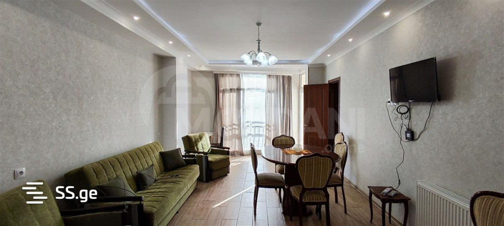 ქირავდება 3 ოთახიანი ბინა 75მ² 5/12 სართ თბილისი - photo 1