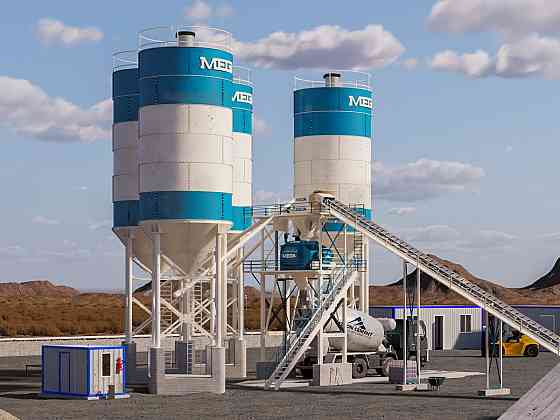 Ბეტონის ქარხანა 200 მ3 – Twin Shaft ტიპის ბეტონის ამრევით თბილისი