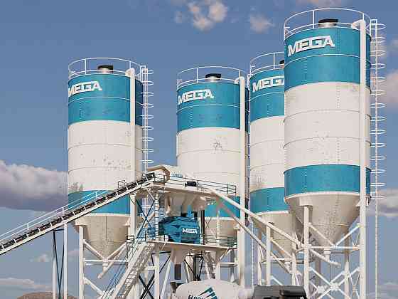 Ბეტონის ქარხანა 200 მ3 – Twin Shaft ტიპის ბეტონის ამრევით თბილისი