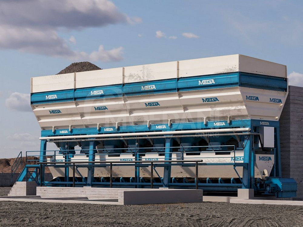 Concrete plant 200 m3 – Twin Shaft type concrete mixer Tbilisi - photo 4