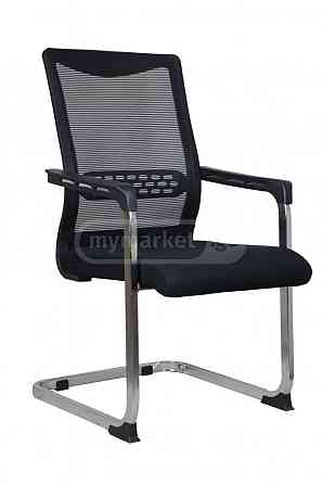 სავარძელი ნაჭრის ზედაპირით და მეტალის ფეხით თბილისი