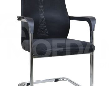 Кресло с тканевой поверхностью и сетчатой спинкой Тбилиси - изображение 1