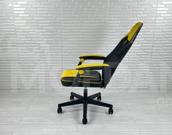 Геймерское кресло, модель f902, желтый Тбилиси - изображение 3