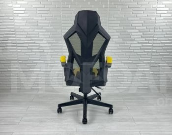 Геймерское кресло, модель f902, желтый Тбилиси - изображение 4