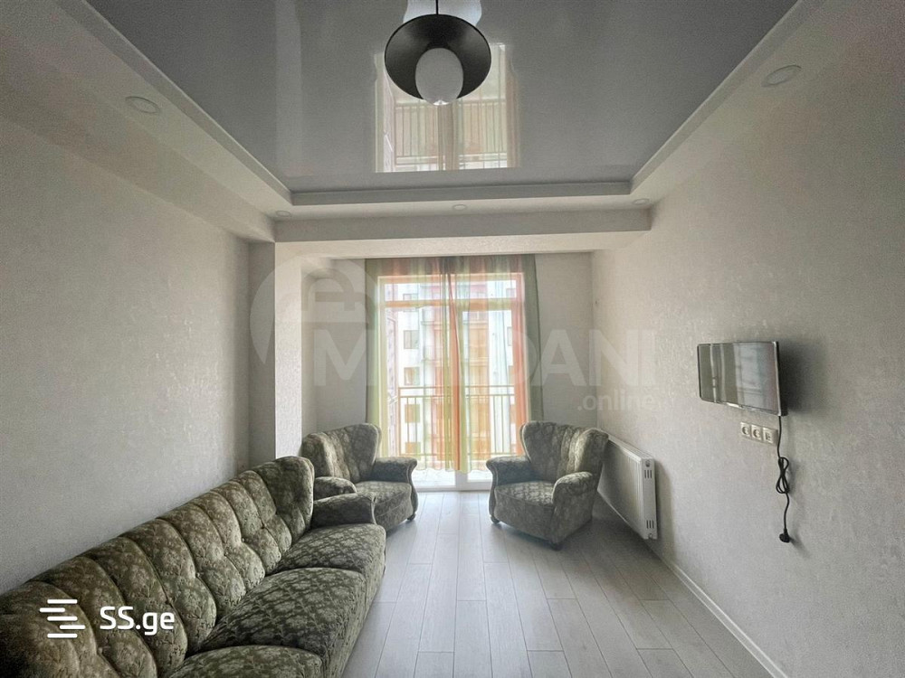 ქირავდება 2 ოთახიანი ბინა 42მ² 5/7 სართ თბილისი - photo 2